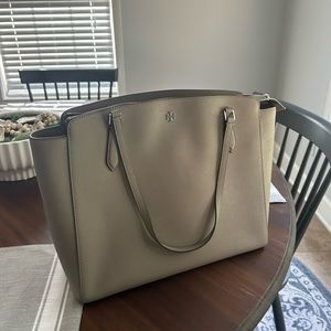Tory Burch Large Leather Tote